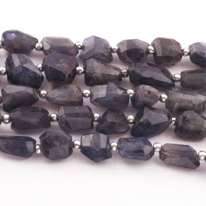 1 Strand Sodalite Faceted Fancy Tumble Beads - Sodalite Gemstone Beads 9mmx8mm- 18mmx11mm 10 Inches BR03406 - Tucson Beads