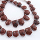 1   Strand  Brown Jesper Faceted Briolettes - Pentagon Shape Briolettes -10mmx14mm- 18mmx15mm - 9 Inches br03393 - Tucson Beads