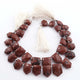 1   Strand  Brown Jesper Faceted Briolettes - Pentagon Shape Briolettes -10mmx14mm- 18mmx15mm - 9 Inches br03393 - Tucson Beads