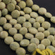 1 Strand  Yellow Opal Briolettes -Coin Shape Faceted Beads -12mm-18mm- 10 inch BR03398 - Tucson Beads