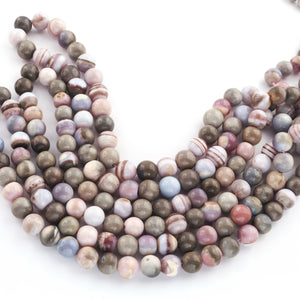 1 Strand Lavender Opal Faceted Ball Beads- Round Shape Ball - 8mmx9mm 14 Inches BR774