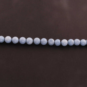 1 Strand Blue Oregon Faceted Round Beads  - Blue Opal Rondelles 8mm 10.5 Inches BR786