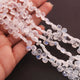 1 strand White Rainbow Moonstone Faceted Briolettes - Heart Shape  6mm-9mm-10 inches BR1027