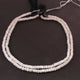 1 Strands  White Rainbow Moonstone Faceted Briolettes - Round Shape  5mm-13 inches BR1027