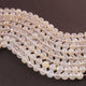 1 Strands AAA Quality Silverite Chalcedony Faceted Rondelles - Round ball Beads 8mm 8 Inches BR1030