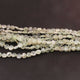 1 Strand Prehnite Faceted Briolettes - Prehnite coin Shape Beads 7mm-9mm 8.5 Inches BR1012