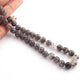 1 Long Strand Black Rutile Faceted Balls Beads - Gemstone Ball Beads 8mm-9mm 14 Inch BR701