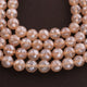 1 Strand White Silverite Faceted Ball Beads  - Gemstone balls Beads 6mm-9mm 16 Inches BR727