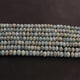 1 Long Strand Amazonite Faceted Rondelles 9mm  15 Inches BR715