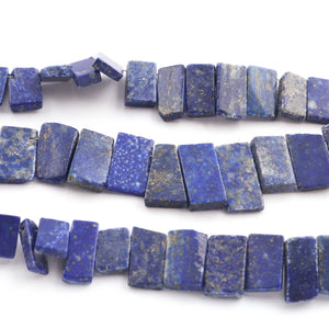 1 Strand  Sodalite Faceted Briolettes - Rectangle Shape Briolettes -10mmx6mm-19mmx9mm - 8 Inches BR1196