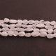 1 Strand White Rainbow Moonstone Smooth Briolettes  -Oval Shape Briolettes  5mmx5mm - 13mmx5mm- 13 Inches BR1385