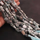 1 Strand Larimar Faceted Briolettes -Fancy Briolettes 9mmx8mm-16mmx11mm 11 Inches BR1005