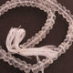 1 Strand Crystal Quartz Faceted Rondelles Beads - Crystal Quartz Roundelle Beads 6mm-7mm 10 inches BR869