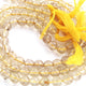 1 Strand Finest Quality Lemon Quartz  Faceted Rondelles - Lemon Quartz Beads 7mm 10 Inches BR806