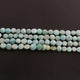 1 Strand Finest Quality Amazonite Faceted Coin Beads Brioletes - Amazonite Briolettes 7mm-11mm 8.5 Inch br 897