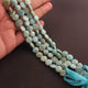 1 Strand Finest Quality Amazonite Faceted Coin Beads Brioletes - Amazonite Briolettes 7mm-11mm 8.5 Inch br 897