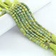 1 Strand Green Opal Smooth Cube Briolettes - Box Shape Gemstone Beads 5mm-8mm- 8 Inches BR03380 - Tucson Beads