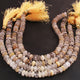 1 Strand Golden Rutile Smooth Rondelles - Golden Rutile Smooth Roundelle Beads 6mm-7mm 9 Inches BR1060