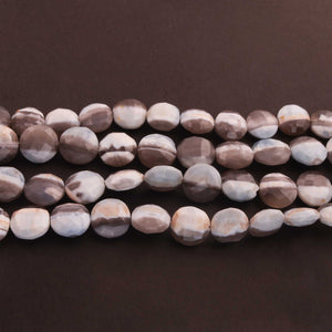 1 Strand Boulder Opal Faceted Coin Beads Briolettes 15mm 8.5 Inches BR962