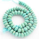 1 Strand Natural Sleeping Beauty Arizona Turquoise Faceted Rondelles - Semi Precious Gemstone Rondelles Beads - 8mm-9mm -14 Inches BR1146