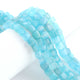 1  Strand  Blue Chalcedony Faceted Briolettes -Cube Shape  Briolettes- 5mm-8mm 8 Inches BR03427 - Tucson Beads