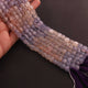 1 Strand Shaded Lavender Chalcedony Faceted Briolettes - Cube Shape Briolettes - 5mm- 7mm -8 Inches BR03423 - Tucson Beads