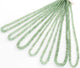 1 Strand Mint Green kyanite  Faceted Rondelles - Gemstone Rondelles - 4mm-5mm - 15 Inches BR03317