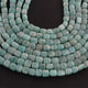 1 Strand Amazonite Faceted Cube Shape Briolettes - Box Cube Shape Briolettes  6mmx6mm-7mmx7mm  -8 Inches BR03449 - Tucson Beads