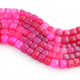 1 Strand Shaded Hot Pink Chalcedony Faceted Cube Briolettes -Hot  Pink Chalcedony Box Beads 6mmx6mm-8mmx9mm - 8 Inches- BR03448 - Tucson Beads