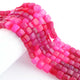 1 Strand Shaded Hot Pink Chalcedony Faceted Cube Briolettes -Hot  Pink Chalcedony Box Beads 6mmx6mm-8mmx9mm - 8 Inches- BR03448 - Tucson Beads