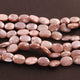 1 Strand Peach Moonstone Silver Coated Faceted Briolettes -Oval Shape  Briolettes 10mmx8mm-13mmx9mm 8.5  Inches BR738