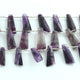 1 Strand Sugilite Faceted Briolettes - Sugilite Fancy Shape Briolettes -18mmx10mm- 32mmx11mm- 10 Inches BR01576 - Tucson Beads