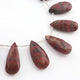 1 Strand  Unakite Faceted Briolettes - Pear Shape Briolettes - 19mmx12mm-31mmx12mm - 8.5 Inches BR1658 - Tucson Beads