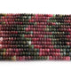 1 Long Strand Multi Tourmaline  Smooth Roundelles -Tourmaline Roundel Beads - Gemstone Rondelles 6mm-14.5 Inches BR0428