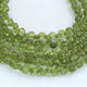 1 Strand Peridot Faceted  Briolettes - Onion Shape Briolettes -4-6mm-8 Inches BR02080 - Tucson Beads