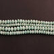 1 Strand Amazonite Faceted Roundells - Round Shape Briolettes 7mm-10mm 8.5 Inches BR1235