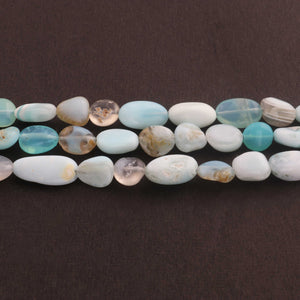 1 Strand Peru opal smooth  Briolettes - Assorted Briolettes - 7mmx7mm-18mmx7mm 13 Inches BR1322