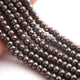 1 Strand Black Pyrite Faceted Rondelles  -Round Shape  Rondelles  7mm-8mm - 8 Inches BR1346