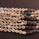 1 Strand Shaded Moonstone Faceted Coin Briolettes - Shaded Moonstone Coin Beads 10mm 8.5 inches BR1451