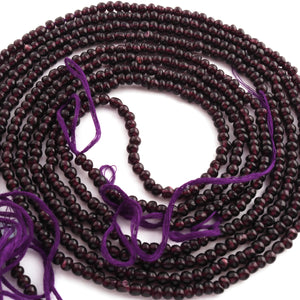 1 Strand Amethyst Smooth Rondelle- 4mm-5mm 22 Inches BR1460