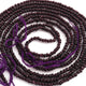 1 Strand Amethyst Smooth Rondelle- 4mm-5mm 22 Inches BR1460