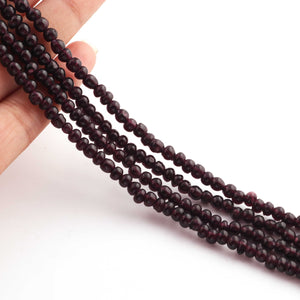 1 Strand Amethyst Smooth Rondelle- 4mm-5mm 22 Inches BR1460