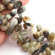 1 Strands Cats Eye Faceted Pear Drop Beads Briolettes - 13mmx9mm-15mmx9mm 8 Inches BR1474