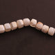 1 Strand White Agate Faceted Cube Briolettes -White Agate Cube Beads 10mmx8mm- 8.5Inches BR1484