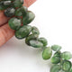 1 Strand Green Aventurine Faceted Briolettes - Pear Shape Briolettes -10mmx7mm-19mmx12mm - 6.5 Inches BR1499