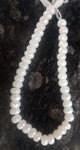 1  Strand White Silverite Faceted Rondelles -Semi Precious Gemstone Rondelles Beads 8 mm-  9.5 Inches BR3593