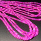 1 Long Strand Amazing Hot Pink Ethiopian Welo Opal Faceted Rondelles -Hot Pink Ethiopian Roundelles Beads 3mm-8mm 16 Inches BR03234