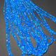 1 Long Strand Amazing Blue Ethiopian Welo Opal Smooth Rondelles - Blue Ethiopian Roundelles Beads 3mm-5mm 16 Inches BR03215