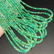 1 Long Strand Amazing Green Ethiopian Welo Opal Smooth Rondelles -Green Ethiopian Roundelles Beads 3mm-5mm 16 Inches BR03200