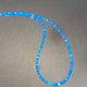 1 Long Strand Amazing Blue Ethiopian Welo Opal Smooth Rondelles - Blue Ethiopian Roundelles Beads 3mm-5mm 16 Inches BR03215